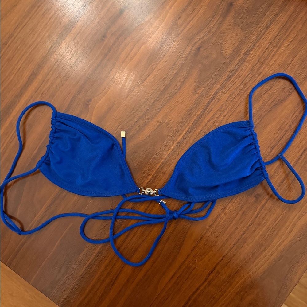 Sommer Swim Blue Bikini Top